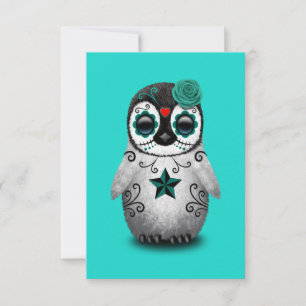 Día Azul del Pingüino Bebé Muerto