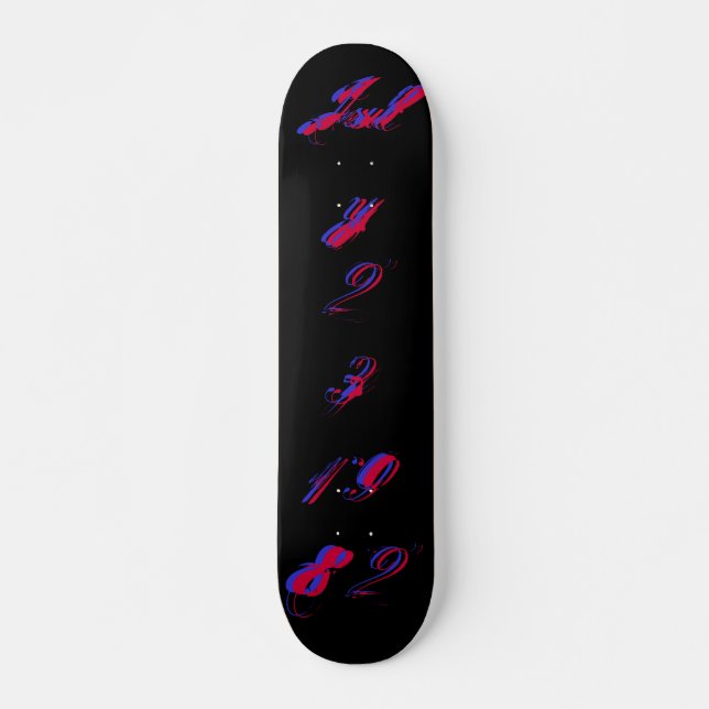 "Día B" 23 de julio de 1982 - Skateboard - Persona (Anverso )