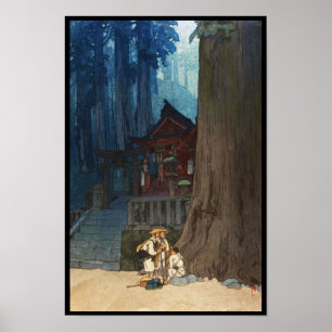 Día brumoso en arte del woodblock de Nikko Hirosh