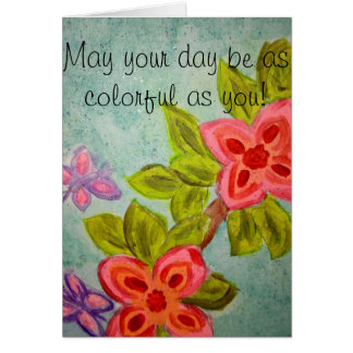 día colorido