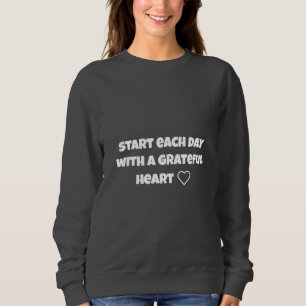 día con un corazón agradecido mujeres CAMISETAS MO