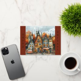 Día de Acción de Gracias de la Villa de Otoño Vint