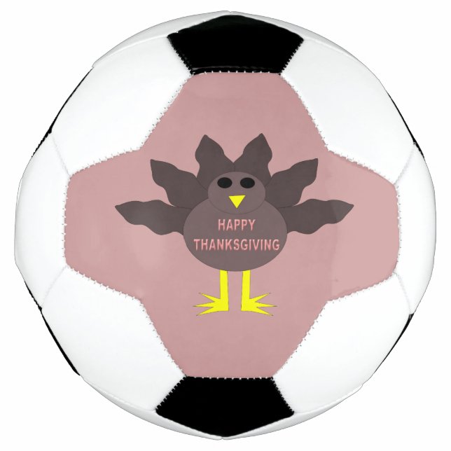 Día de Acción de Gracias desplumó la pelota de fút (Anverso)