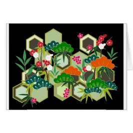 Día de Año Nuevo estilo japonés japonés