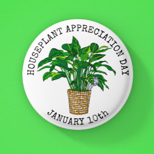 Día de Apreciación de Plantas Domésticas - Botón 1