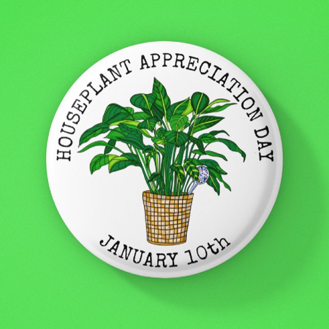 Día de Apreciación de Plantas Domésticas - Botón 1 (Subido por el creador)