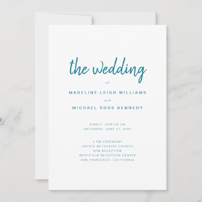 Día de BODA (Anverso)