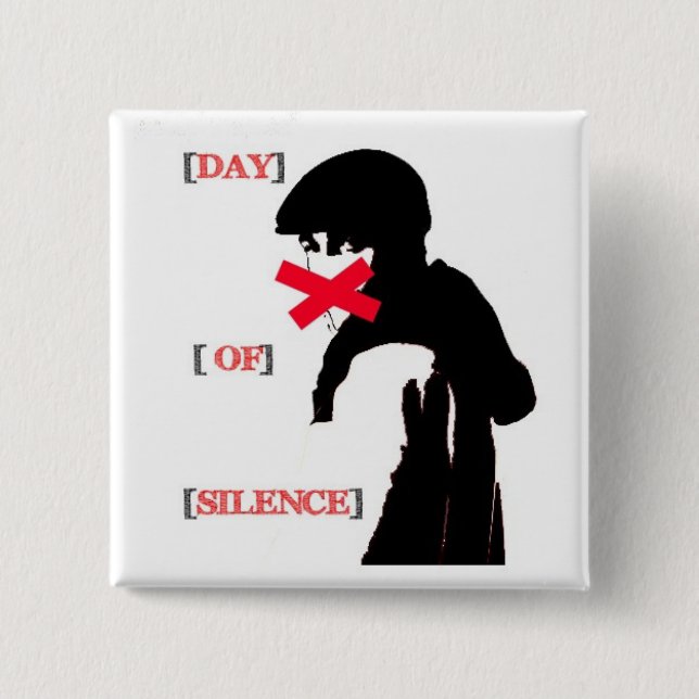 Día de botón del silencio (Anverso)
