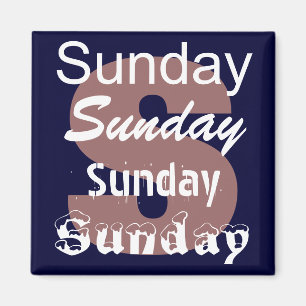 Día de domingo del imán de la semana