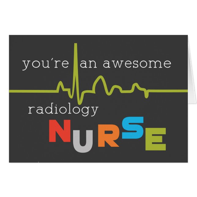 Día de Enfermeras Radiológicas Increíble (Anverso (Horizontal))