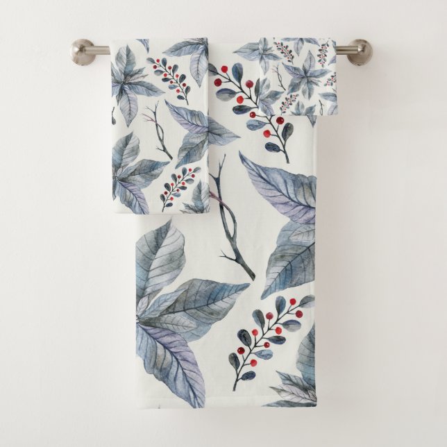 Día de fiesta del navidad - plata del Poinsettia (In situ)