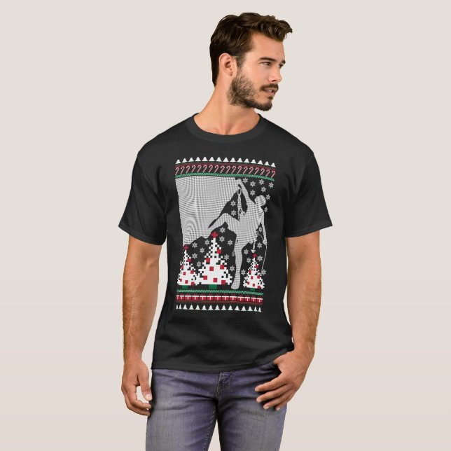 Día de fiesta feo del suéter del navidad de la (Anverso completo)