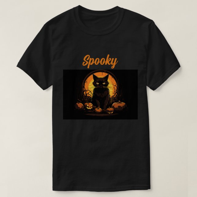 Día de halloween de camisetas para hombres (Diseño del anverso)