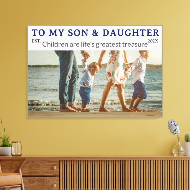 Día de Hijos e Hijas – Lienzo Familiar Personaliza (Insitu (Sala de estar))
