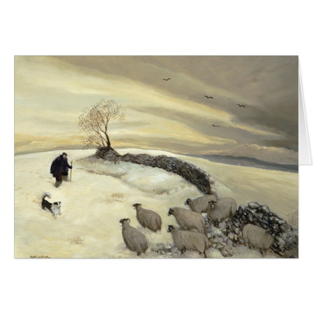 Día de invierno triste (Anverso (Horizontal))