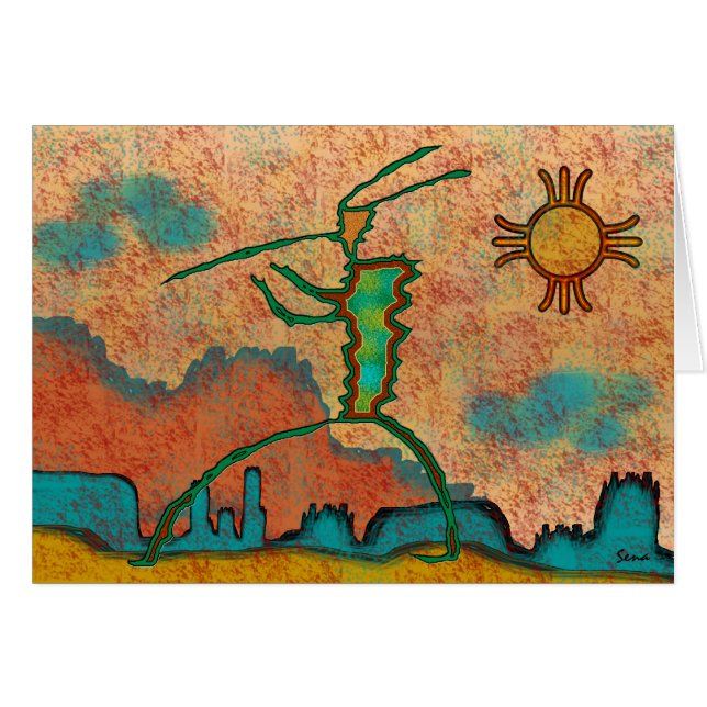 Día de Kokopelli (Anverso (Horizontal))