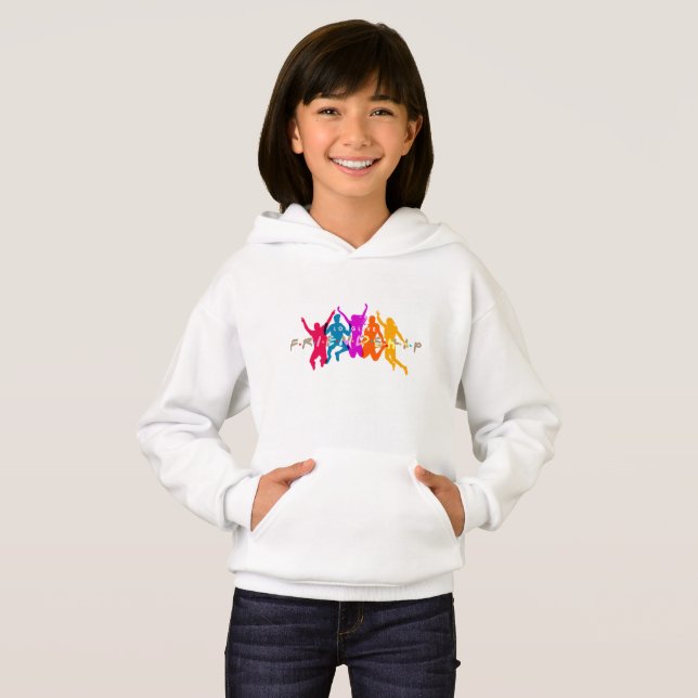 Día de la Amistad | Niños Pullover Hoodie (Anverso completo)