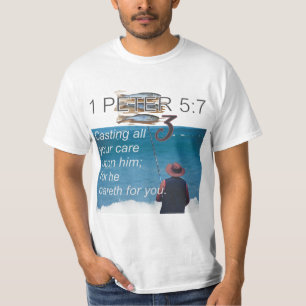 Día de la Biblia en la Camisa 3, 1 PETER 5:7