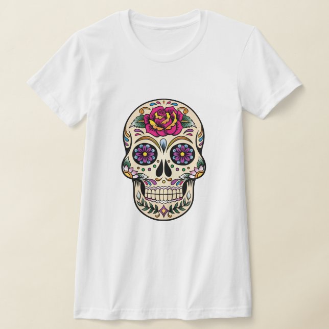 Día de la Calavera del Azúcar Muerto con camiseta  (Distribución)