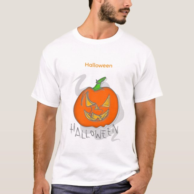 Día de la cosecha de camisetas de Halloween (Anverso)