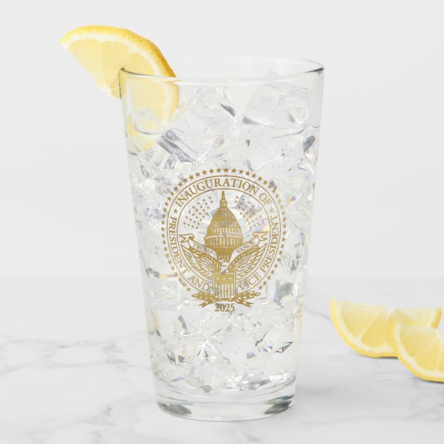 Día de la Inauguración del Logo Inaugural de Trump (Anverso (hielo))