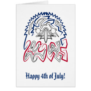 Día de la Independencia Águila Americana