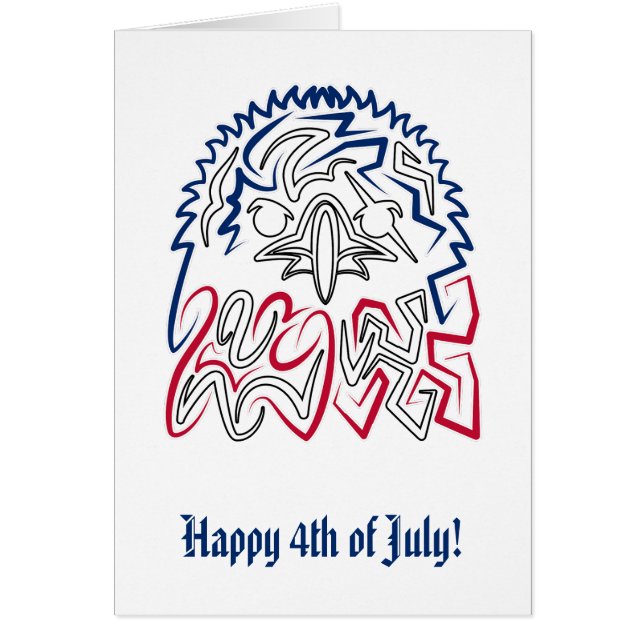 Día de la Independencia Águila Americana (Frente)