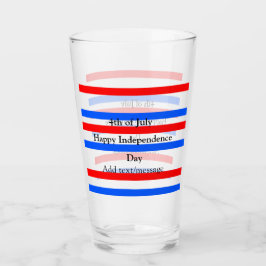 Día de la independencia de las franjas azules roja