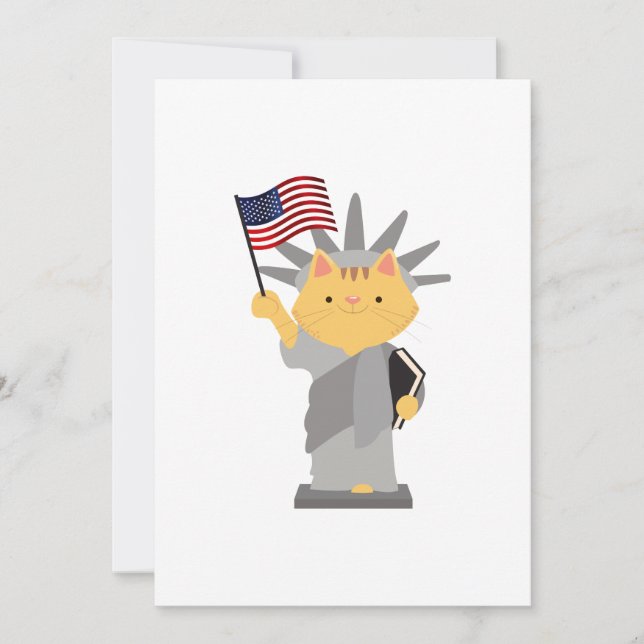 Día de la Independencia del Gato - 4 de julio (Anverso)