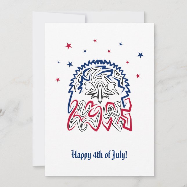 Día de la Independencia Estrellas de Águila Estado (Anverso)