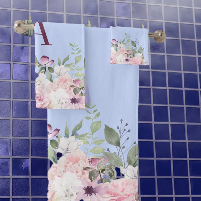 Día de la Madre de Bonito rosa azul floral (Subido por el creador)