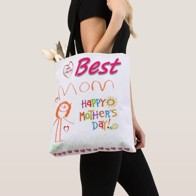 Día de la Madre de la Bolsa de Tote (Detalle)