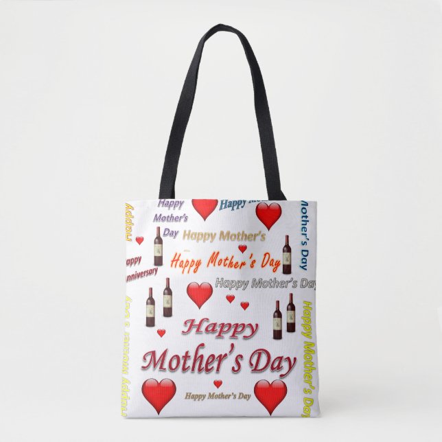 Día de la Madre de la Bolsa de Tote (Anverso)
