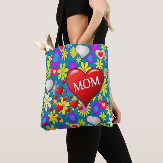 Día de la Madre de la Bolsa de Tote (Detalle)