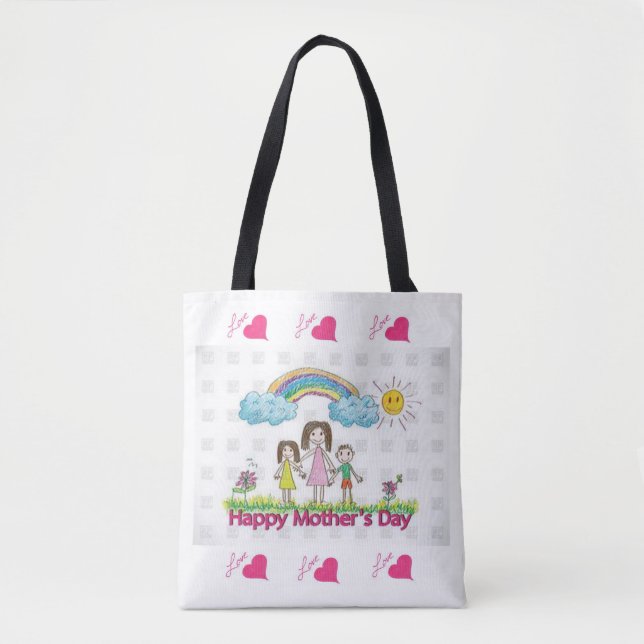 Día de la Madre de la Bolsa de Tote (Anverso)