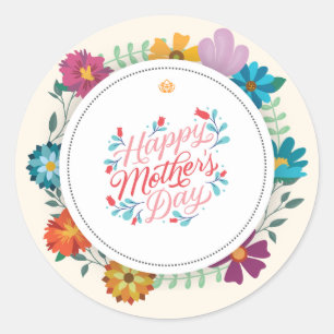 Día de la madre de los pegatinas robados