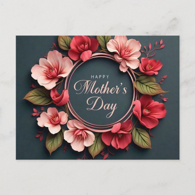 Día de la Madre de tarjetas postales (Anverso)