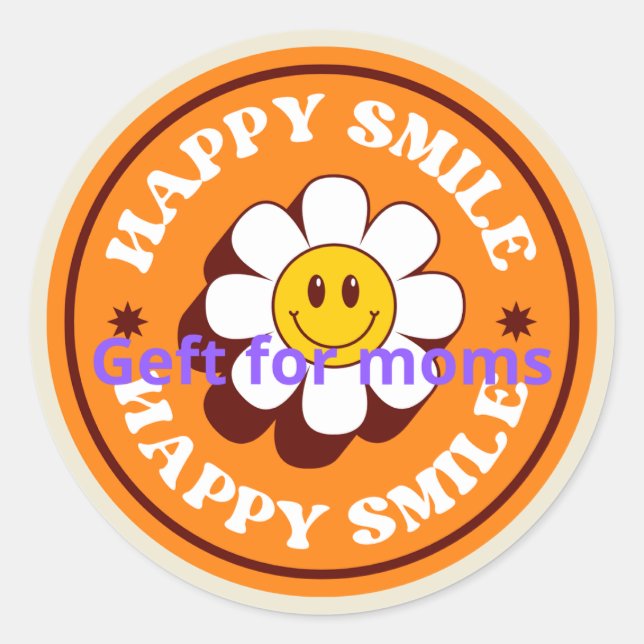 Día de la madre del pegatina (Anverso)