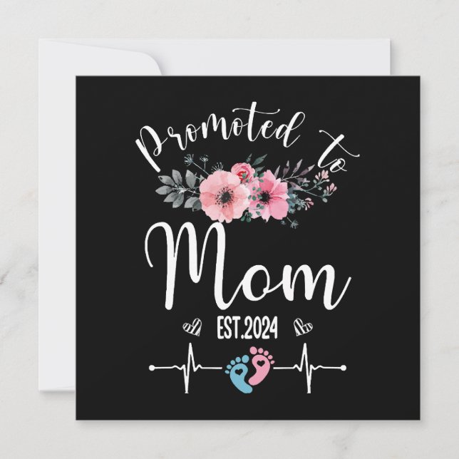 Día de la Madre Divertido con Floral 2024 (Anverso)