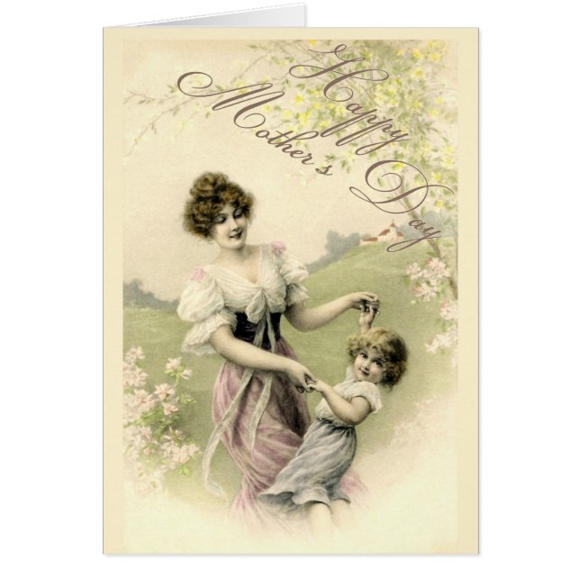 Día de la Madre en primavera de otoño (Frente)