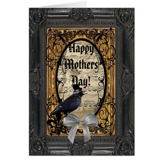 Día de la Madre gótico romántico (Frente)