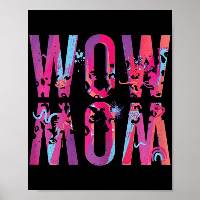 Día de la Madre Mamá Es Un Cepillo De Arte (Frente)