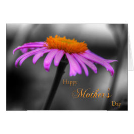 Día de la Madre Morado y Naranja Conefluente