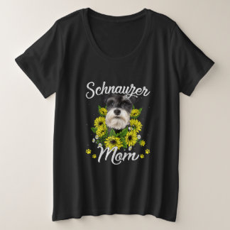 Día de la Madre Perro Mujer Regalo de girasol Schn