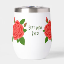 Día de la Madre Rosa Roja