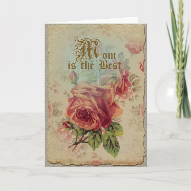 Día de la Madre - Tarjeta de felicitación (Anverso)