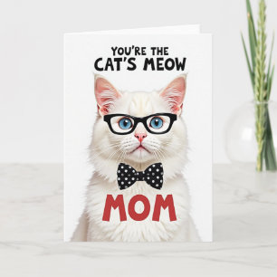 Día de la Madre Tarjeta de Mamá El Maullar de los 