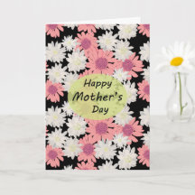 Día de la Madre - Tarjeta de Margaritas