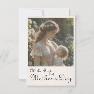 Día de la Madre - Un abrazo tender en el jardín