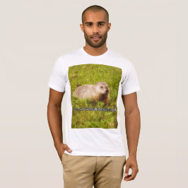¡Día de la marmota de Feliz! camiseta